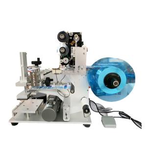 No Air Bubble Packaging Labeling Machine Flat Surface With Date Printer