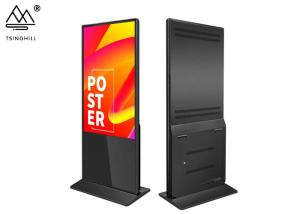 Quality 4K Floor Standing LCD Advertising Player CCC LG 55 Inch Digital Signage wholesale