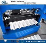 1000mm Width Corrugated Steel Forming Machine 8T Weight