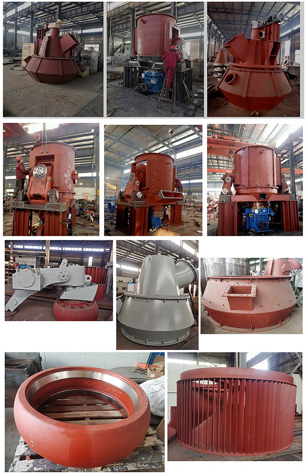 Limestone Powder Vertical Grinding 30 T/h Powder Equipment 325 Mesh Fine Powder Grinding