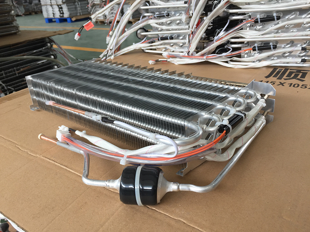 Economical defrost heater finned evaporator / refrigerator freezer parts