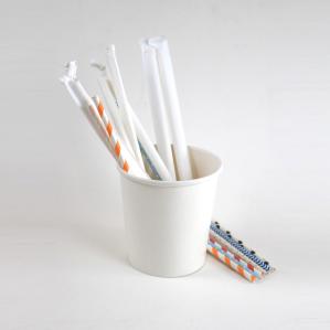 Quality 5&quot; eco friendly Food Grade Paper Drinking Straws For Birthday Wedding Party wholesale