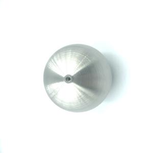 Quality Stainless Steel Hollow Ball Brushed 2 Inch 80mm 304 Steel Sphere Hollow Ball wholesale