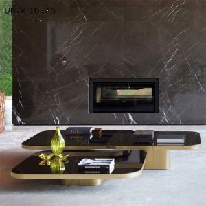 Quality Stainless Steel Center Table 3 By 3 For L Shape Sofa Sectional Mirrored 0.6CBM wholesale