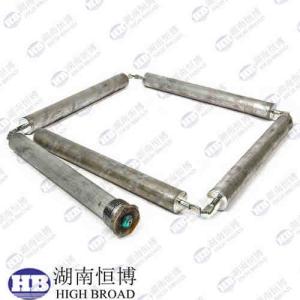 Quality Hex Plug Aluminum Zinc Flexible anode rod ( 4 sections) stainless steel links 42 inch long wholesale