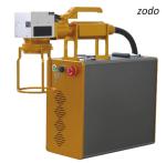 20W 30W Handheld portable fiber laser metal marking machine used for aluminum