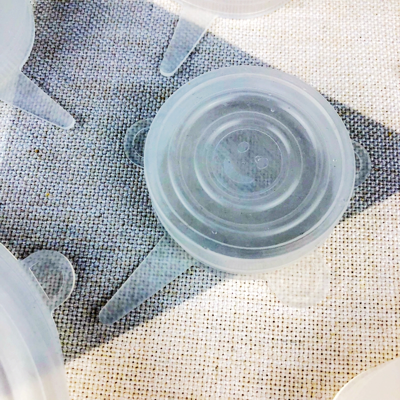 best seller high quality kitchen custom package amazon top selling bottle cups stretch lids covers set