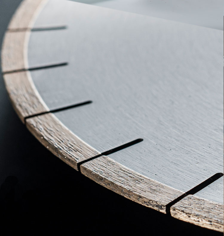 1200mm Marble Diamond Horizontal Saw Blade Blade Length 10in Segment Height 7/10/12mm