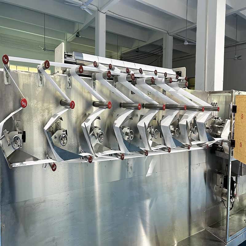 Servo Driven Feeding System 30-120 PCS Baby Wipes Machinery Automatic Production Line
