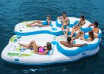 Adult Giant Relaxation Inflatable Party Island , 7 Person Inflatable Floating