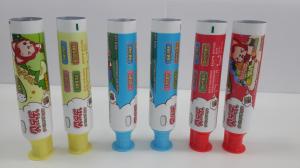 Quality Plastic Children Toothpaste Containers Doctor Cap / Top Sealed Diameter 30 wholesale
