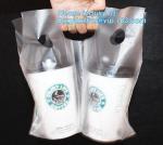 100% Biodegradable Cup bags, HDPE polyethylene plastic coffee juice cups