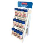 Flyer Chocolates Side Brander Wooden Tray Display Stand