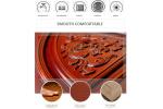 Security Home Entrance 38dB 50mm Teak Solid Wood Door