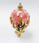 Enameled Easter Egg Jewelry Box wholesale easter egg metal Faberge Egg Jewelry