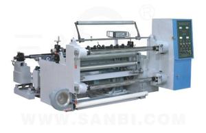 Quality 2.7Kw Auto Slitting Rewinding Machine , film cutting machine 5-180m/min wholesale