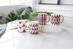 Solid Color Promotional 86mm Dia Insulated Unique Ceramic Coffee Mugs