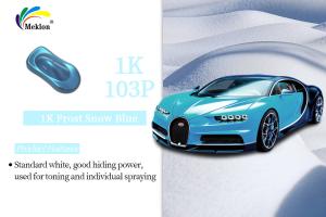 Quality Good Gloss 1K Frost Snow Blue Color Tinters Car Coating Repair Auto Refinish Paint wholesale