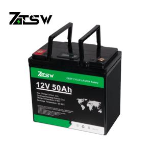 Quality 12V 50Ah 3000 Cycles Rechargeable Battery Module 4S1P Rechargeable Battery Pack wholesale