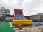 Double Tripple Stitch Commercial Inflatable Slide Bouncer Blow Up Water Slide