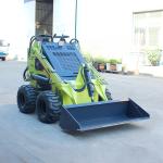Dimension 1552x1050x1080mm Skid Steer Loader Truck with Powerful Hydraulic