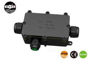 Quality 3 Way PA66 IP68 Underground Waterproof Electrical Junction Box wholesale