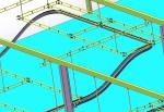 Veirical Garment Hanging Conveyor System