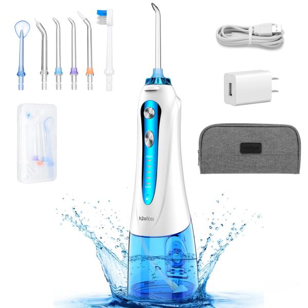 OEM Battery Operated Water Flosser With Large Capacity Battery Dental Oral