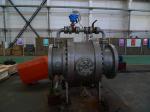 DN300 - 2600 mm Hydraulic Counter weight spherical Valve / Flanged Globe Valve