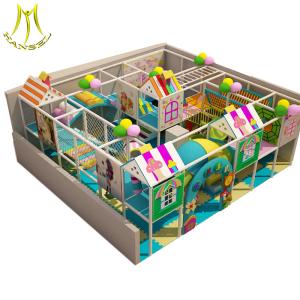 China Hansel  large  kids soft indoor playground business for sale naughty castle on sale