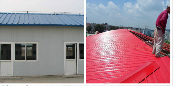 Color Steel Glazed Ridge Cap Roll Forming Machine