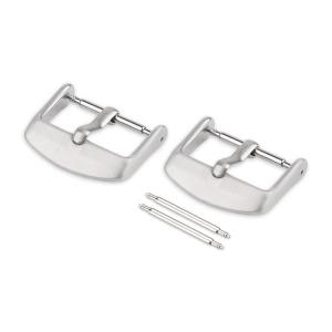 Quality ROHS 22mm Brushed Stainless Steel Watch Clasp Replacement wholesale