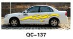 Custom PVC Water Proof Car full Body Sticker QC-137G
