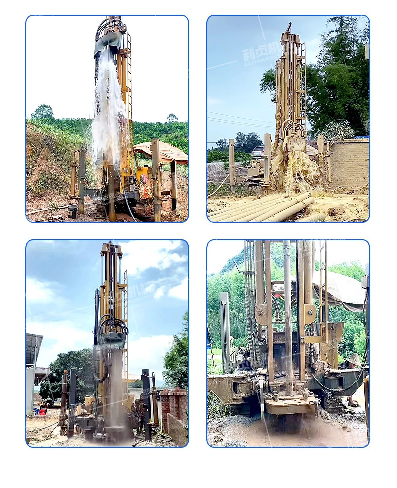 200m Well Drilling Machines Crawler Water Well Drilling Rig for Sale