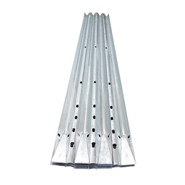 Rolling Guardrail for Roadway Safety Hot Dip Galvanized Steel W Beam Bridge