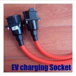 Type 1 Ev Charger Socket With Cable 50A Sae For Electric Vehicle Car AC
