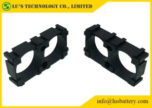 Quality ABS PC Plastic Battery Holder 1x2 Spacers Black Color For 18650 wholesale