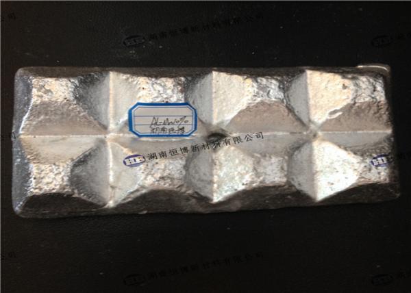 Aluminum Zinc Alloy AlZn10 Master Alloy For Grain Refine , Aluminum Based Master