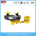Vertical Medical Safety Shower Eyewash Station Foot Step Stainless Steel