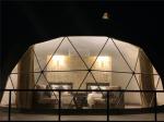 Brown Pvc Standard Luxury Hotel Tent For Two People Nice Camping In Wadi Rum