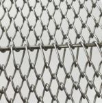Galvanised Stainless Steel Chain Link Diamond Mesh Steel Plate for Conveyor