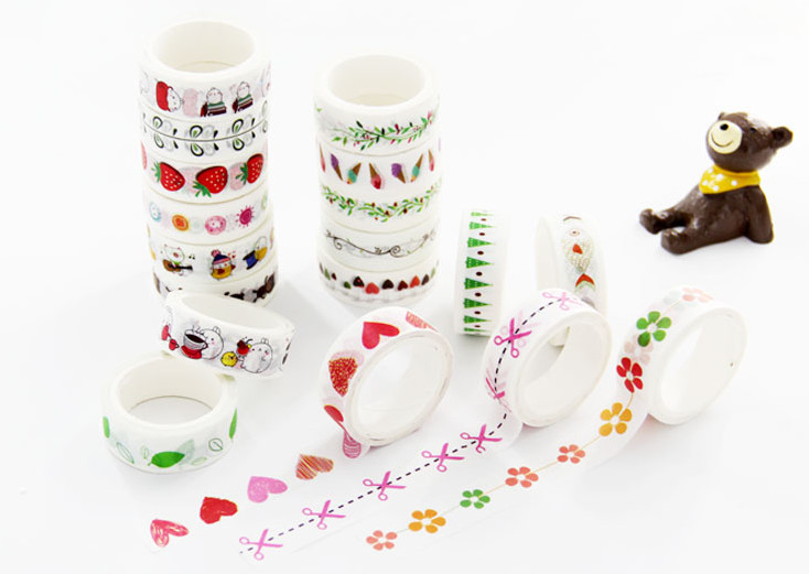 Custom Printed Washi Tapes Masking Tapes Hobbies DIY Material Decoration Adhesive Tapes for KIDS STEM INNOVATION