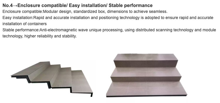 Waterproof Indoor Portable Led Screen Floor Tiles ODM ICN2153