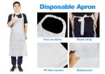 Sleeveless Disposable Medical Aprons Protective PP Waterproof