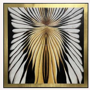 Quality Framed Hand Painted Modern Abstract Canvas Art Oil Painting Living Room Decor wholesale