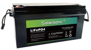 China 100ah 12v 200ah Lifepo4 Lithium Battery Pack 2560wh RV Marine US and Europe on sale