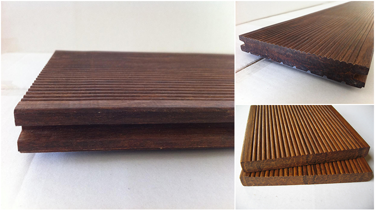 CE Certified Top Grade Bamboo Floor Decking For Outdoor Garden Deck
