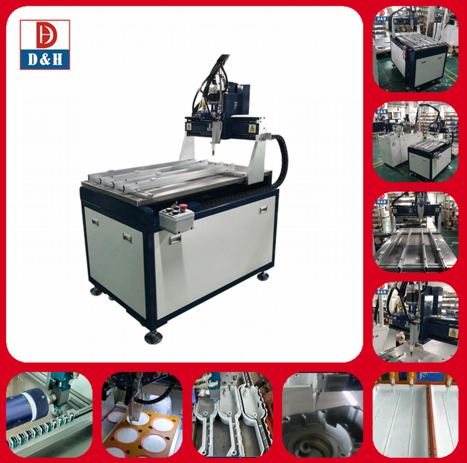 Two Component Liquid Mixing and Glue Dispenser Machine with Advanced Control System