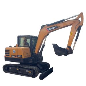Quality Good Condition 5tan SANY Excavator Used Komatsu SY55C-pro with Mild Steel Overall Design wholesale