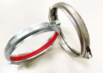 Ss 304 5" 125mm V Band Clamp For Dust Extractor